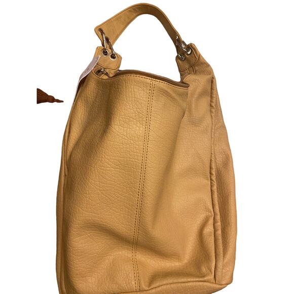 Kenneth Cole Reaction Hobo Beige Nwt Bag Purse - Picture 7 of 10